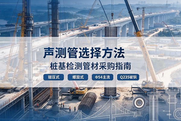 广饶声测管选型标准