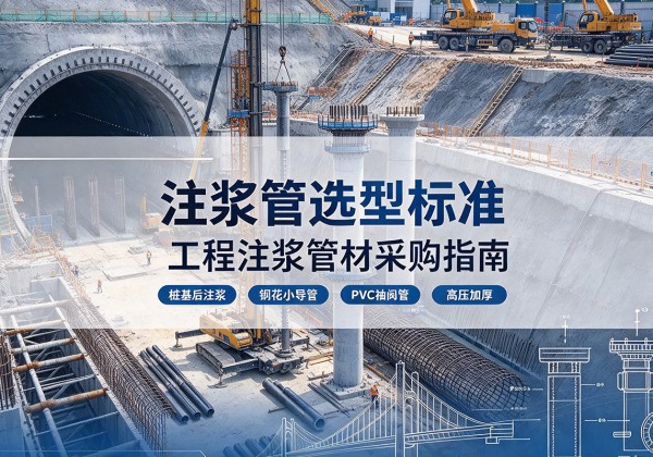 广饶注浆管选型标准